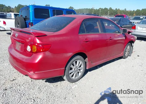2010 Toyota Corolla S from USA, damaged, VIN 1NXBU4EE3AZ255790